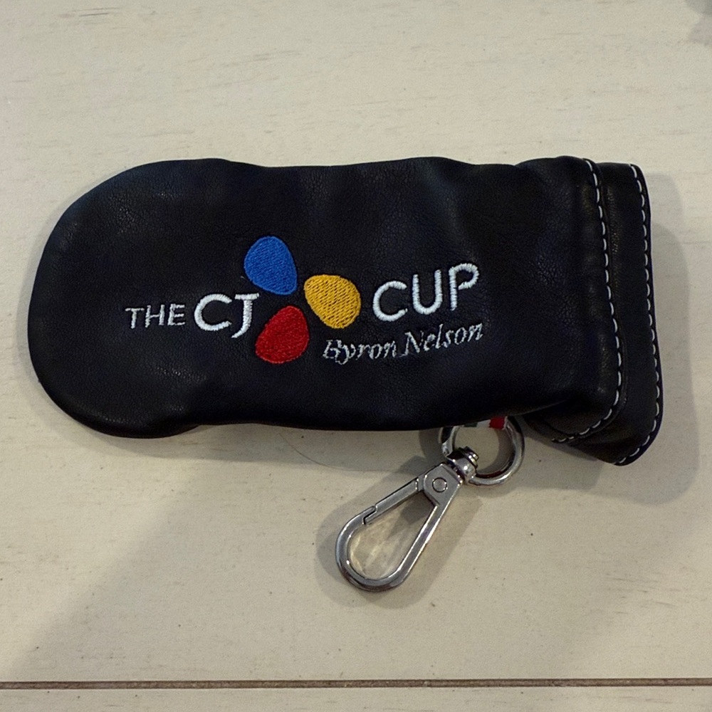 Black Golf Accessory Pouch